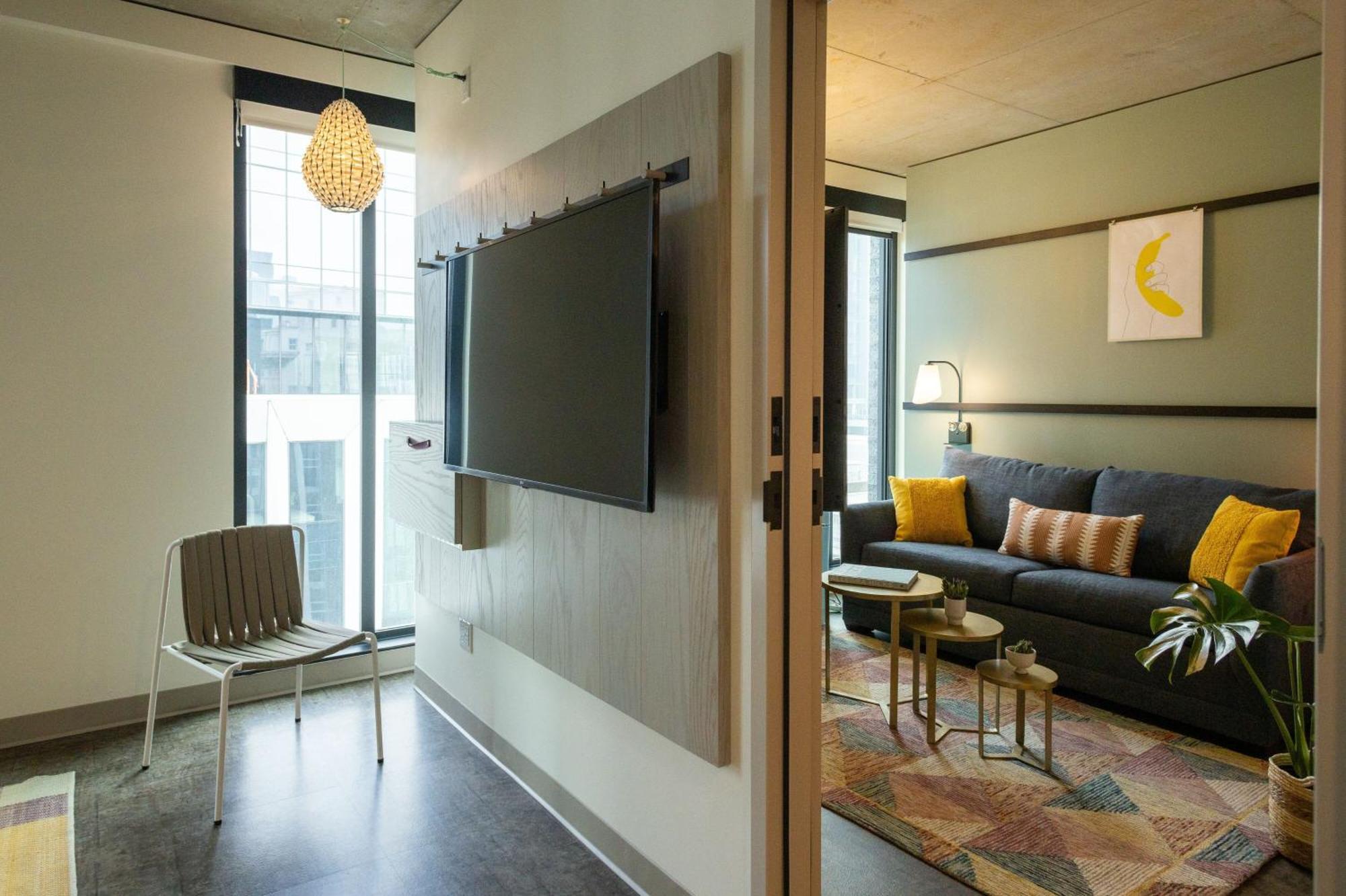 Moxy Portland Downtown Hotel Exterior foto